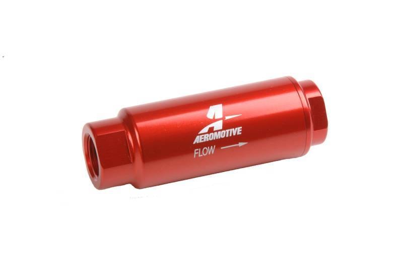 Aeromotive 12303 Aeromotive SS Series In-Line Fuel Filter - 3/8in NPT - 40 Micron Fabric Element