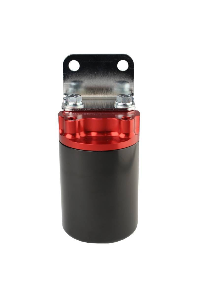 Aeromotive 12317 Aeromotive SS Series Billet Canister Style Fuel Filter Anodized Black/Red - 10 Micron Fabric Element thumbnail 3