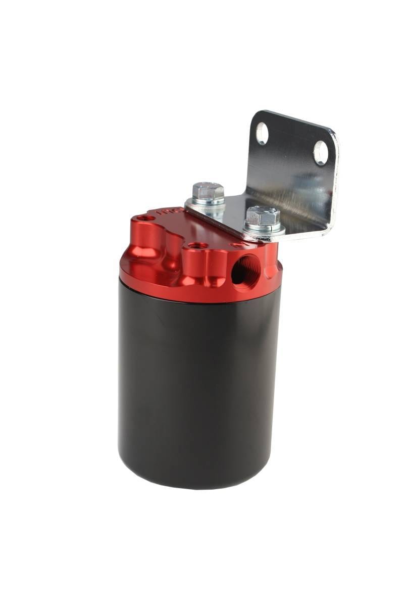 Aeromotive 12317 Aeromotive SS Series Billet Canister Style Fuel Filter Anodized Black/Red - 10 Micron Fabric Element thumbnail 9