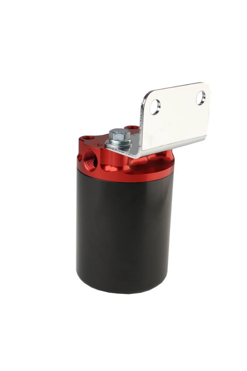 Aeromotive 12317 Aeromotive SS Series Billet Canister Style Fuel Filter Anodized Black/Red - 10 Micron Fabric Element thumbnail 15