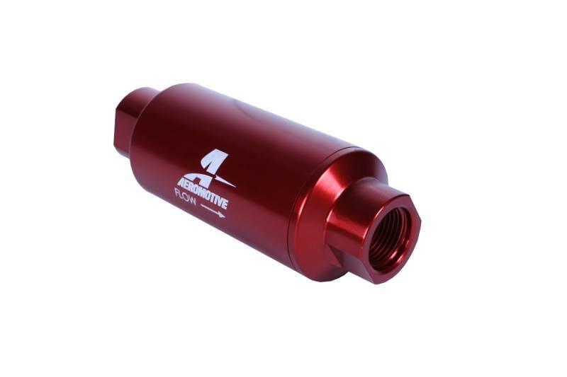 Aeromotive 12340 Aeromotive In-Line Filter - (AN-10) 10 Micron Microglass Element Red Anodize Finish thumbnail 3