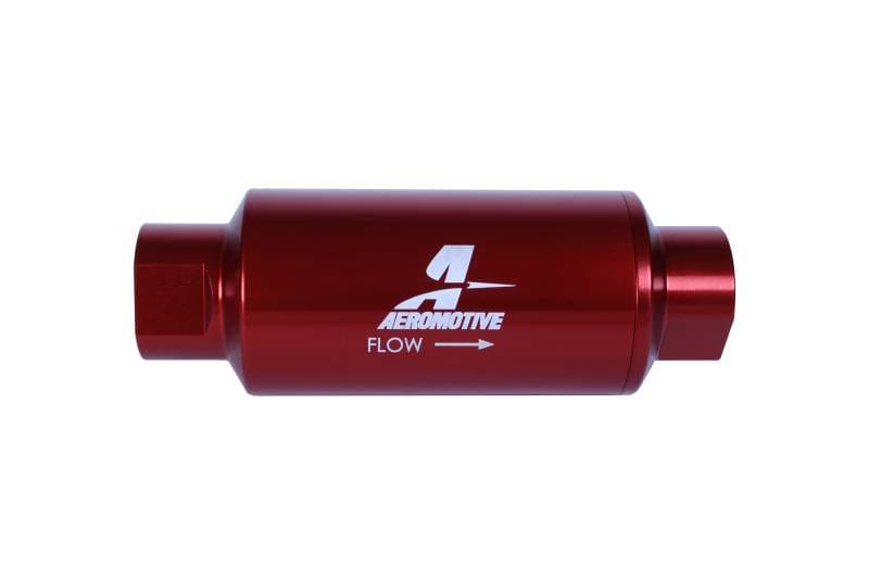 Aeromotive 12340 Aeromotive In-Line Filter - (AN-10) 10 Micron Microglass Element Red Anodize Finish thumbnail 5