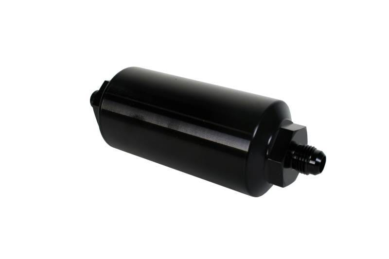 Aeromotive 12345 Aeromotive In-Line Filter - (AN-6 Male) 10 Micron Microglass Element Bright Dip Black Finish thumbnail 16