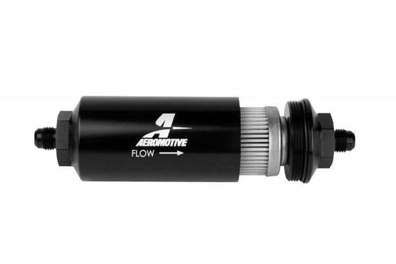 Aeromotive 12349 Aeromotive In-Line Filter - (AN-06 Male) 100 Micron Stainless Steel Element thumbnail 12