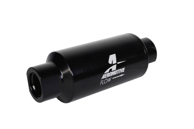 Aeromotive 12350 Aeromotive In-Line Filter 10AN 10 Micron Microglass Element Bright-Dip Black 2in OD thumbnail 5