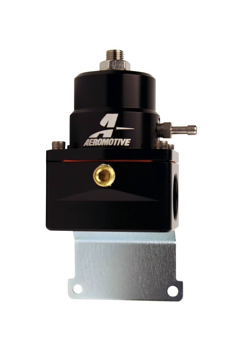 Aeromotive 13128 Aeromotive Adjustable EFI Regulator (2) -10 Inlet/-6 Return - Black