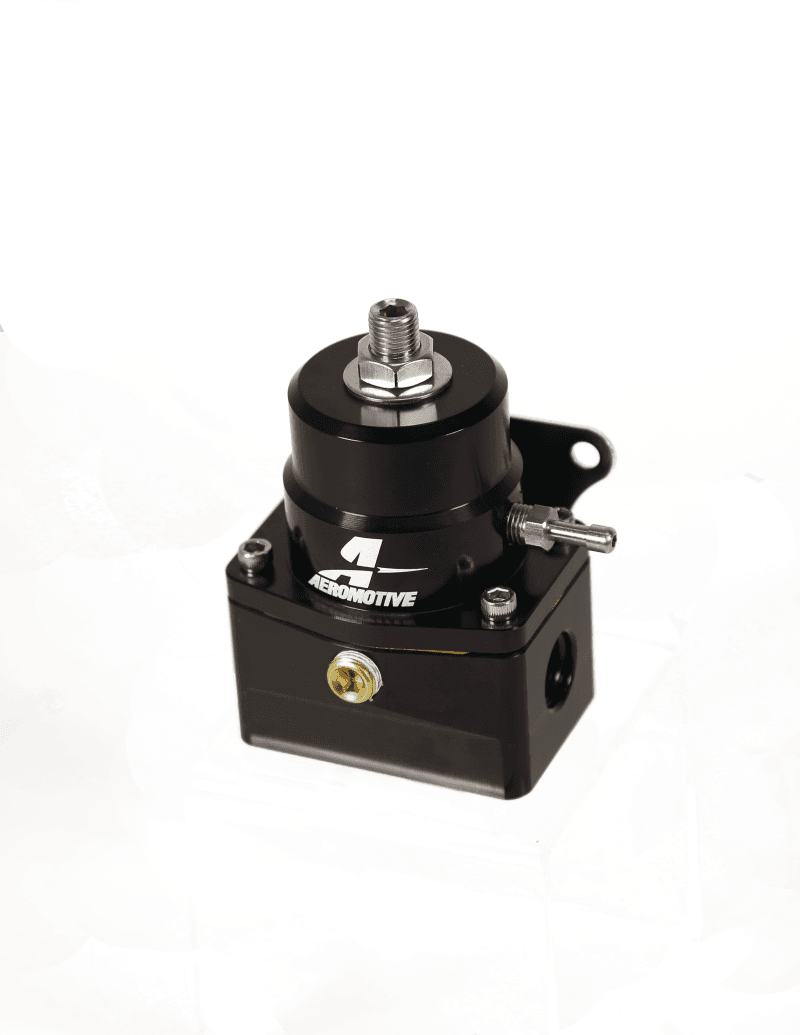 Aeromotive 13131 Aeromotive A1000-6 Injected Bypass Adjustable EFI Regulator (2) -6 Inlet/(1) -6 Return - Black
