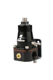 Aeromotive 13136 Aeromotive Adjustable Regulator Billet EFI Bypass - (2) -6 Inlets/(1) -6 Return - Black