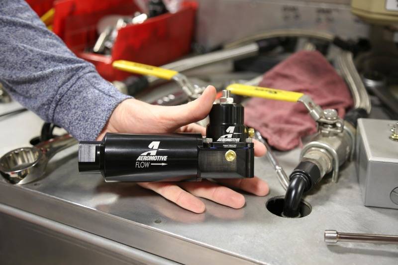 Aeromotive 13146 Aeromotive Regulator Filter Combo EFI 40PSI-75PSI for A1000 or Smaller thumbnail 3