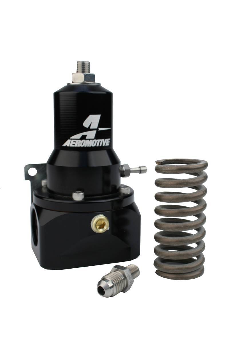 Aeromotive 13132 Aeromotive Regulator - 30-120 PSI - .500 Valve - 2x AN-10 Inlets / AN-10 Bypass thumbnail 13