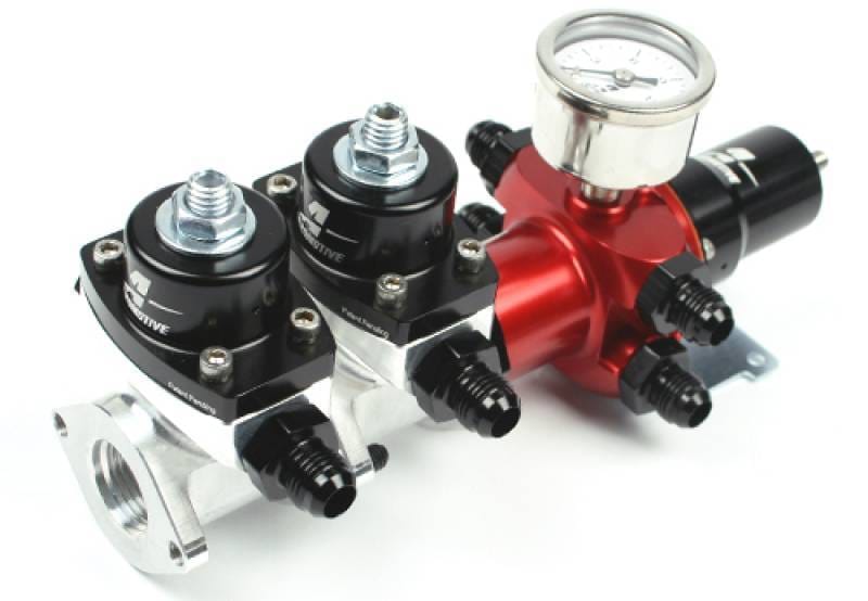 Aeromotive 13217 Aeromotive Modular Fuel Pressure Regulator - 2 x AN-06 Outlet and 2 x AN-10 Inlet Ports thumbnail 15
