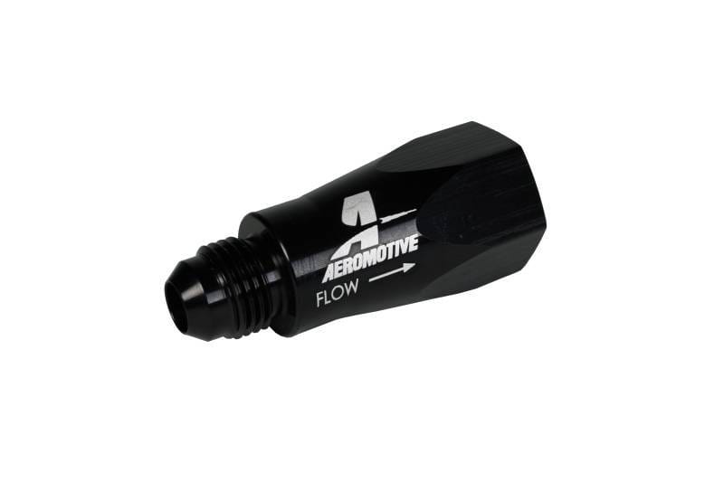 Aeromotive 15106 Aeromotive In-Line Full Flow Check Valve (Male -6 AN Inlet / Female -6 AN Outlet) thumbnail 3