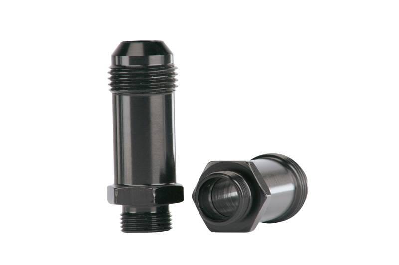 Aeromotive 15208 Aeromotive Demon Carb AN-08 to 9/16in x 24 Thread Float Bowl Fitting - Extended thumbnail 3