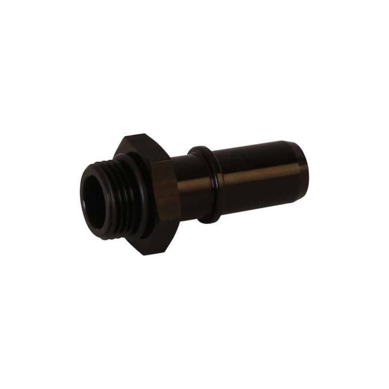 Aeromotive 15136 Aeromotive Adapter - 5/8 Male Quick Connect - Short - AN-08 ORB