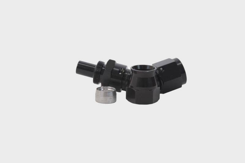 Aeromotive 15354 Aeromotive PTFE Hose End - AN-08 - 45 Deg - Black Anodized thumbnail 3