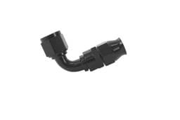 Aeromotive 15355 Aeromotive PTFE Hose End - AN-08 - 90 Deg - Black Anodized