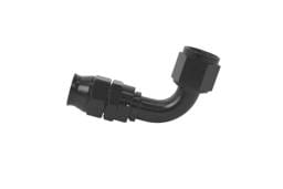 Aeromotive 15358 Aeromotive PTFE Hose End - AN-10 - 90 Deg - Black Anodized