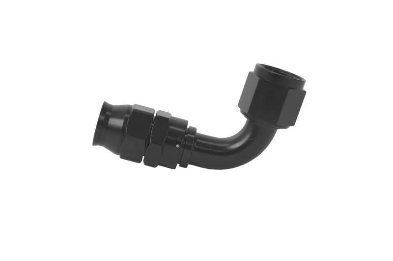 Aeromotive 15358 Aeromotive PTFE Hose End - AN-10 - 90 Deg - Black Anodized