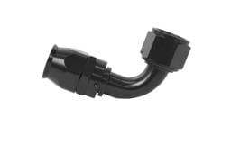 Aeromotive 15361 Aeromotive PTFE Hose End - AN-12 - 90 Deg - Black Anodized