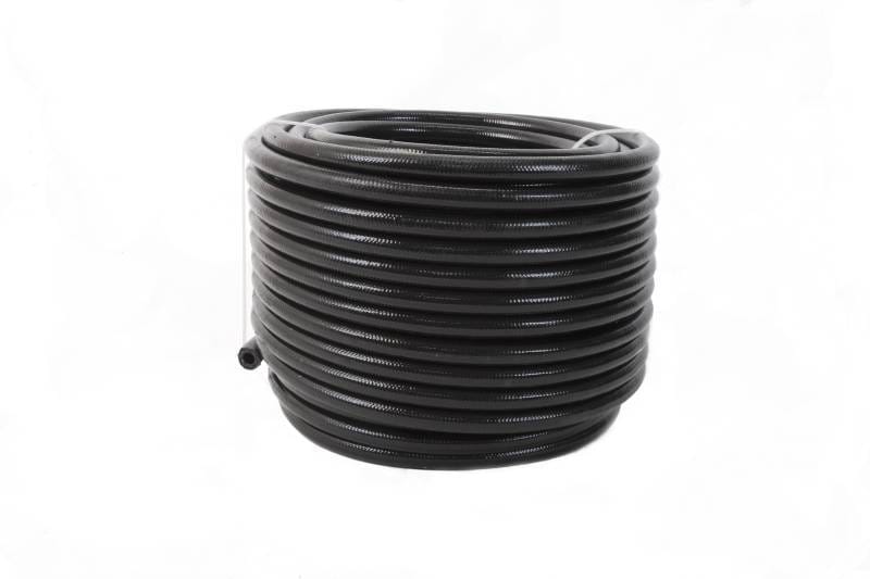 Aeromotive 15337 Aeromotive PTFE SS Braided Fuel Hose - Black Jacketed - AN-08 x 20ft
