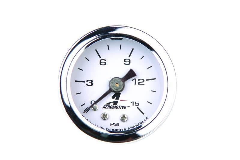Aeromotive 15632 Aeromotive 0-15 PSI Fuel Pressure Gauge thumbnail 3