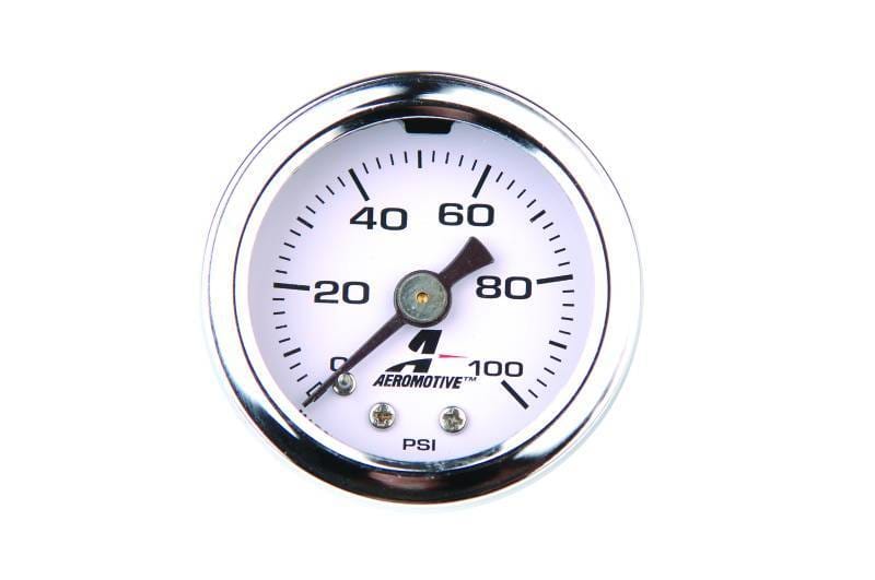 Aeromotive 15633 Aeromotive 0-100 PSI Fuel Pressure Gauge