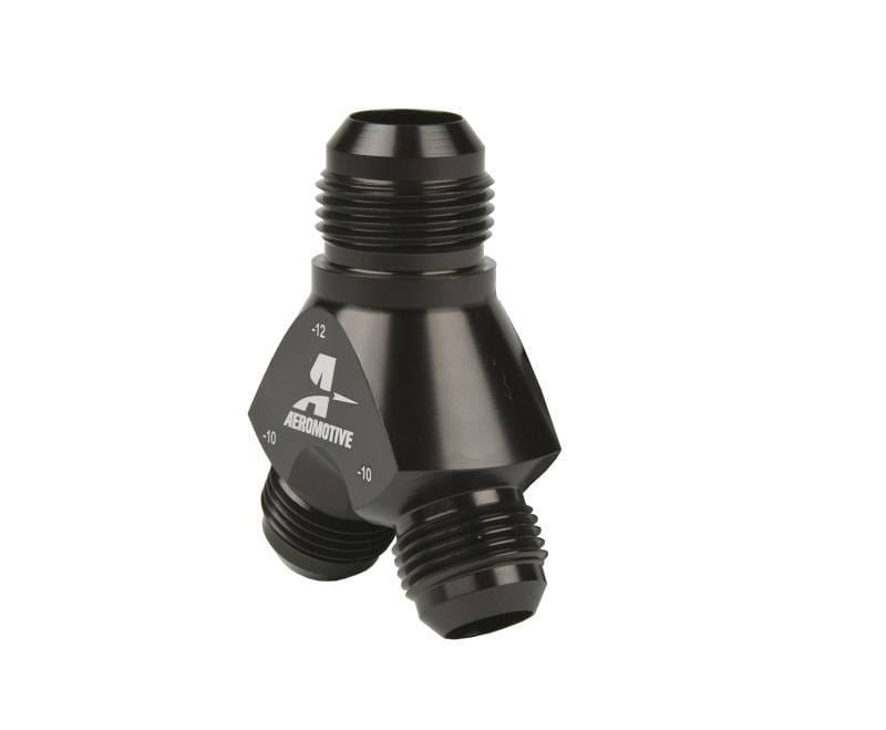 Aeromotive 15678 Aeromotive Y-Block - AN-12 - 2x AN-10