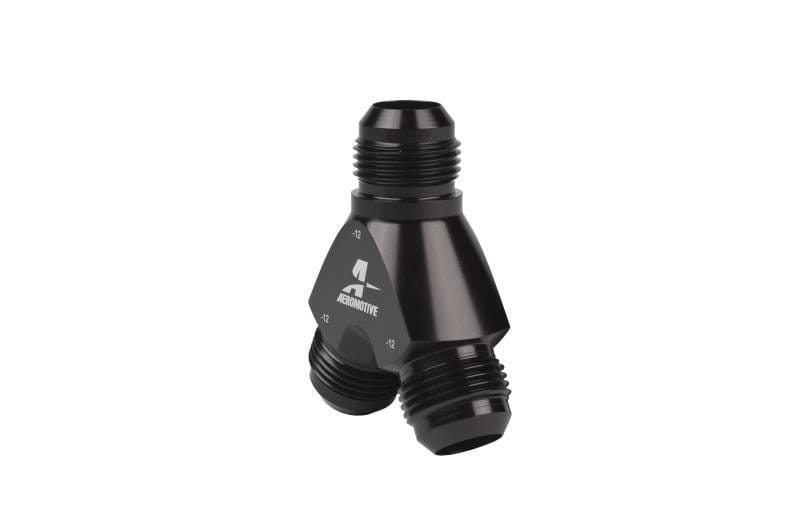 Aeromotive 15679 Aeromotive Y-Block - AN-12 - 2x AN-12