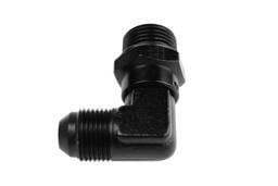 Aeromotive 15690 Aeromotive Fitting - Elbow - 90-Deg - AN-10 ORB to AN-08 Flare