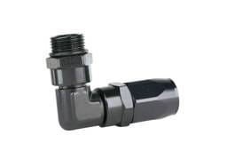 Aeromotive 15665 Aeromotive AN-8 Male O-Ring Boss to 90 Deg Hose End