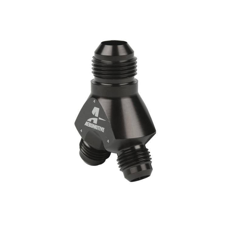 Aeromotive 15673 Aeromotive Y-Block - AN-08 - 2x AN-06 thumbnail 3