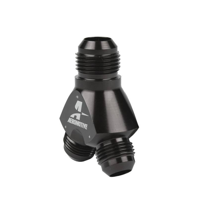 Aeromotive 15675 Aeromotive Y-Block - AN-10 - 2x AN-08