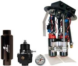 Aeromotive 17354 Aeromotive 11-17 Ford Mustang Drop In Kit (18039/15633/13303/12341) - Dual 340lph