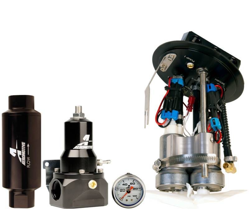 Aeromotive 17356 Aeromotive 11-17 Ford Mustang Drop In Kit (18037/15633/13134/12341) - Triple 450lph
