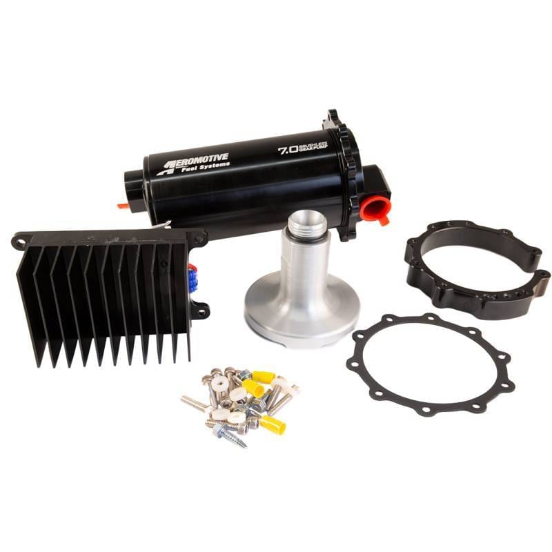 Aeromotive 18069 Aeromotive Fuel Pump Module TVS 90-Deg Outlet Brushless Spur 7.0 thumbnail 5