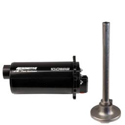 Aeromotive 19324 Aeromotive Brushless Spur Gear Fuel Pump w/TVS Controller - Universal - In-Tank - 90 Deg - 10gp