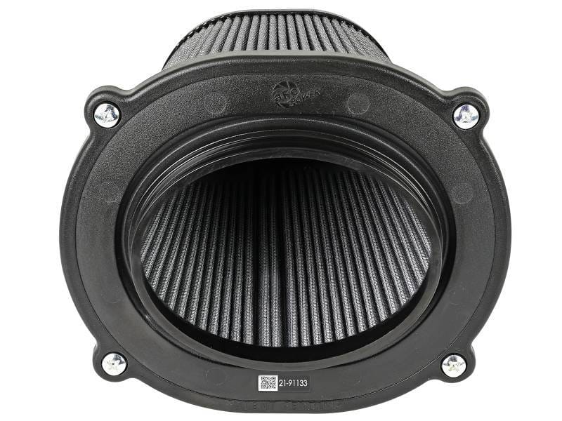 aFe 21-91133 aFe Quantum Pro DRY S Air Filter Inverted Top - 5.5inx4.25in Flange x 9in Height - Dry PDS thumbnail 7