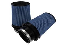 aFe 24-90111-MA aFe Black Series Replacement Filter w/ Pro 5R Media 4-1/2x3IN F x 6x5IN B x 5x3-3/4 Tx7IN H - (Pair)