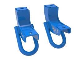 aFe 450-72T001-L aFe Toyota Tundra 2022 V6-3.5L (tt) Front Tow Hook Blue