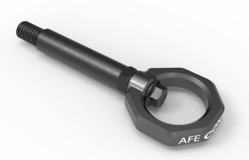 aFe 450-502002-G aFe Control Rear Tow Hook Grey BMW F-Chassis 2/3/4/M