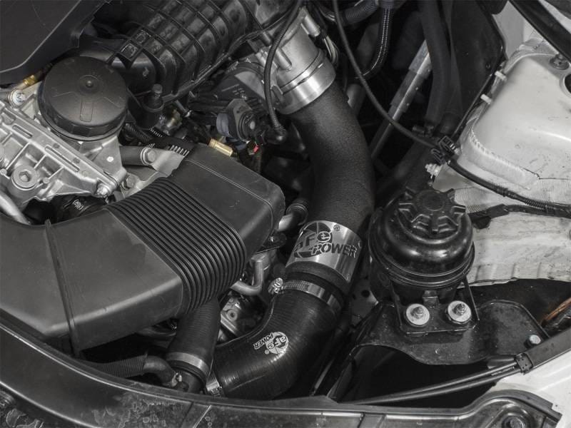 aFe 46-20249-B aFe BladeRunner 3in Black Intercooler Tube Cold Side w/ Couplings & Clamps 11-13 BMW 335i 3.0L (t) thumbnail 3