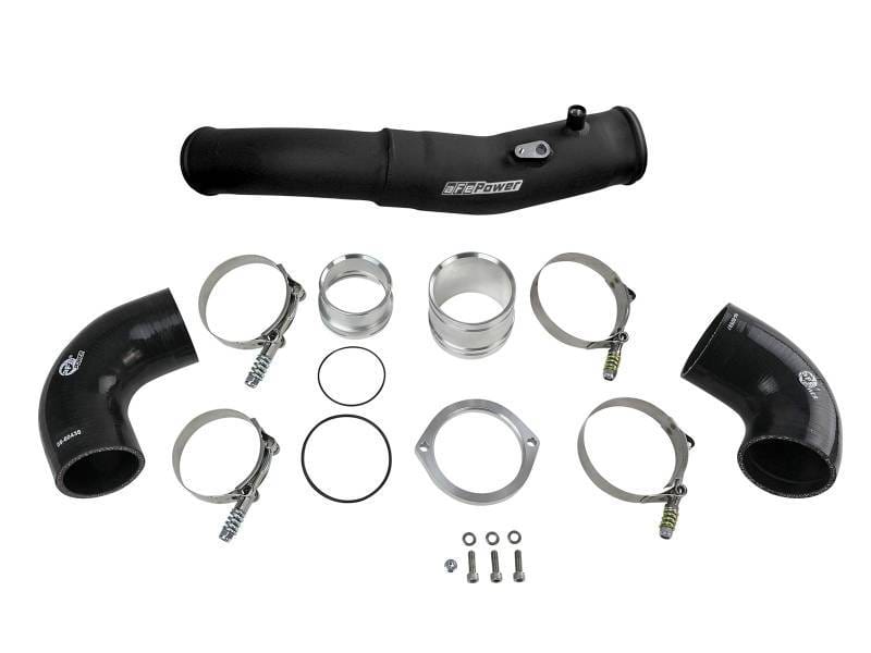 aFe 46-20408-B aFe BladeRunner 2.5-3in Hot Side Charge Pipe Black 20-21 BMW Z4 M40i (G29) L6-3.0L (t) B58 thumbnail 3