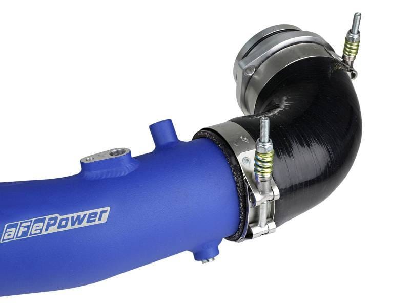 aFe 46-20408-L aFe 20-21 BMW Z4 M40i (G29) L6-3.0L (t) B58 BladeRunner 2-1/2in to 3in Hot-Side Charge Pipe - Blue thumbnail 5