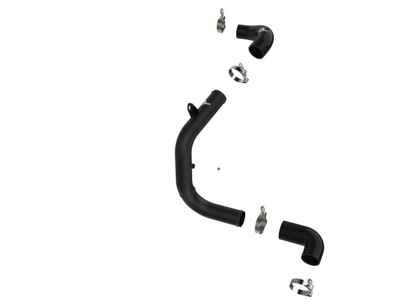 aFe 46-20608-B aFe Bladerunner 2.5in Aluminum Tube Hot Charge Pipe Black 2Volkswagen 22-23 GTI (MKVIII) L4-2.0L (t thumbnail 9