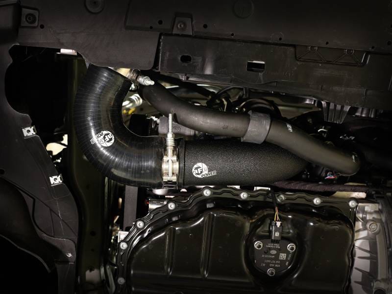aFe 46-20609-B aFe Bladerunner 2.75in Aluminum Cold Charge Pipe Black VW GTI (MKVIII) 22-23 L4-2.0L (t) thumbnail 9