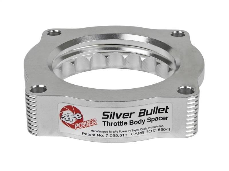 aFe 46-31001 aFe Silver Bullet Throttle Body Spacer N62 Only BMW (E53) 04-09 5series (E60) 04-09 6series (E63/64) thumbnail 3