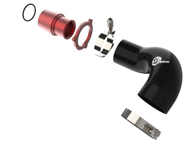 aFe 46-20417-R aFe 15-19 VW GTI Turbocharger Inlet Pipe - Red thumbnail 9
