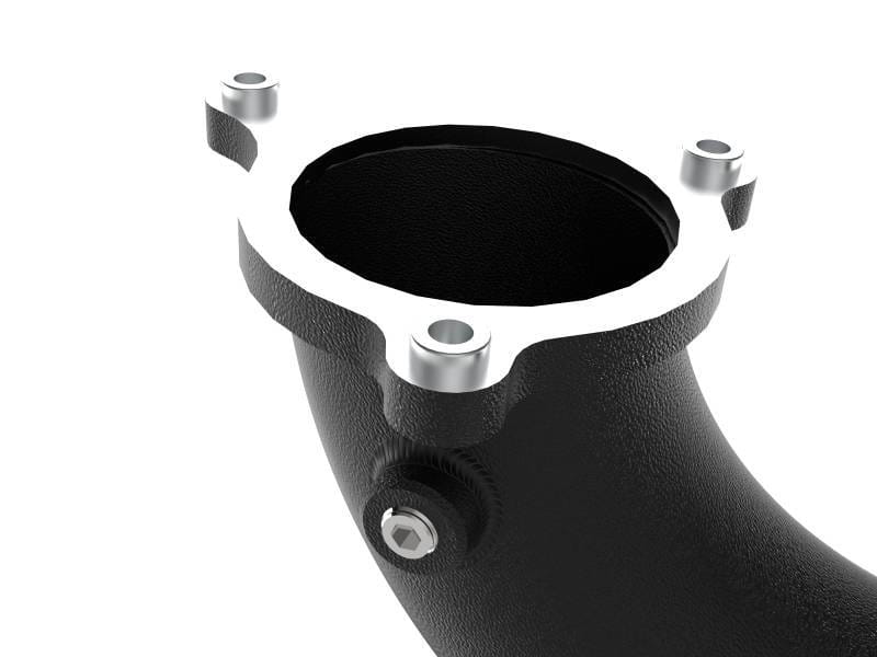 aFe 46-20548-B aFe 17-22 BMW 540i (G30/G31/G38) B58 L6 3.0L (t) BladeRunner 3in Aluminum Hot Charge Pipe - Black thumbnail 5