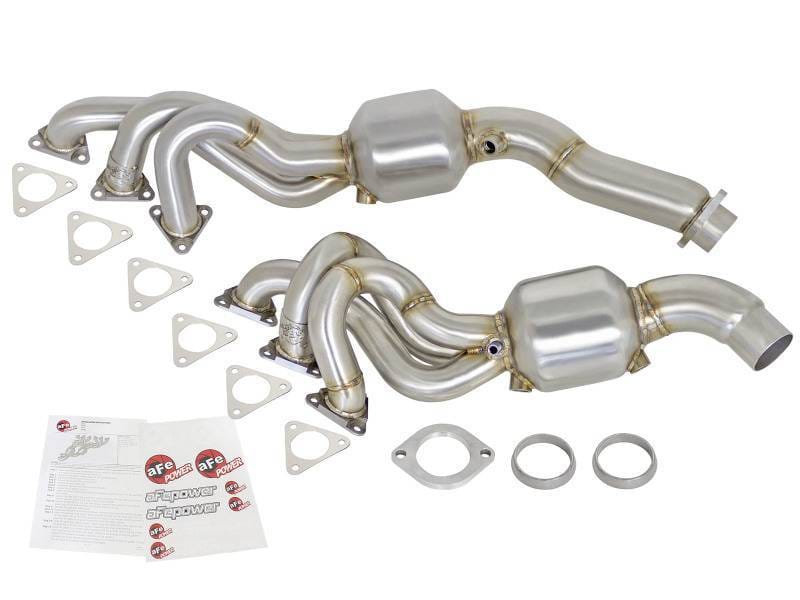 aFe 48-36314-HC aFe Twisted Steel Headers (Catted) 01-06 BMW M3 L6-3.2L S54 thumbnail 11