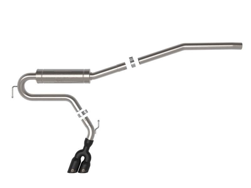 aFe 49-33144-B aFe Rebel Series 2.5in 409 SS Cat-Back Exhaust w/ Black Tip 2022 Ford Maverick thumbnail 9